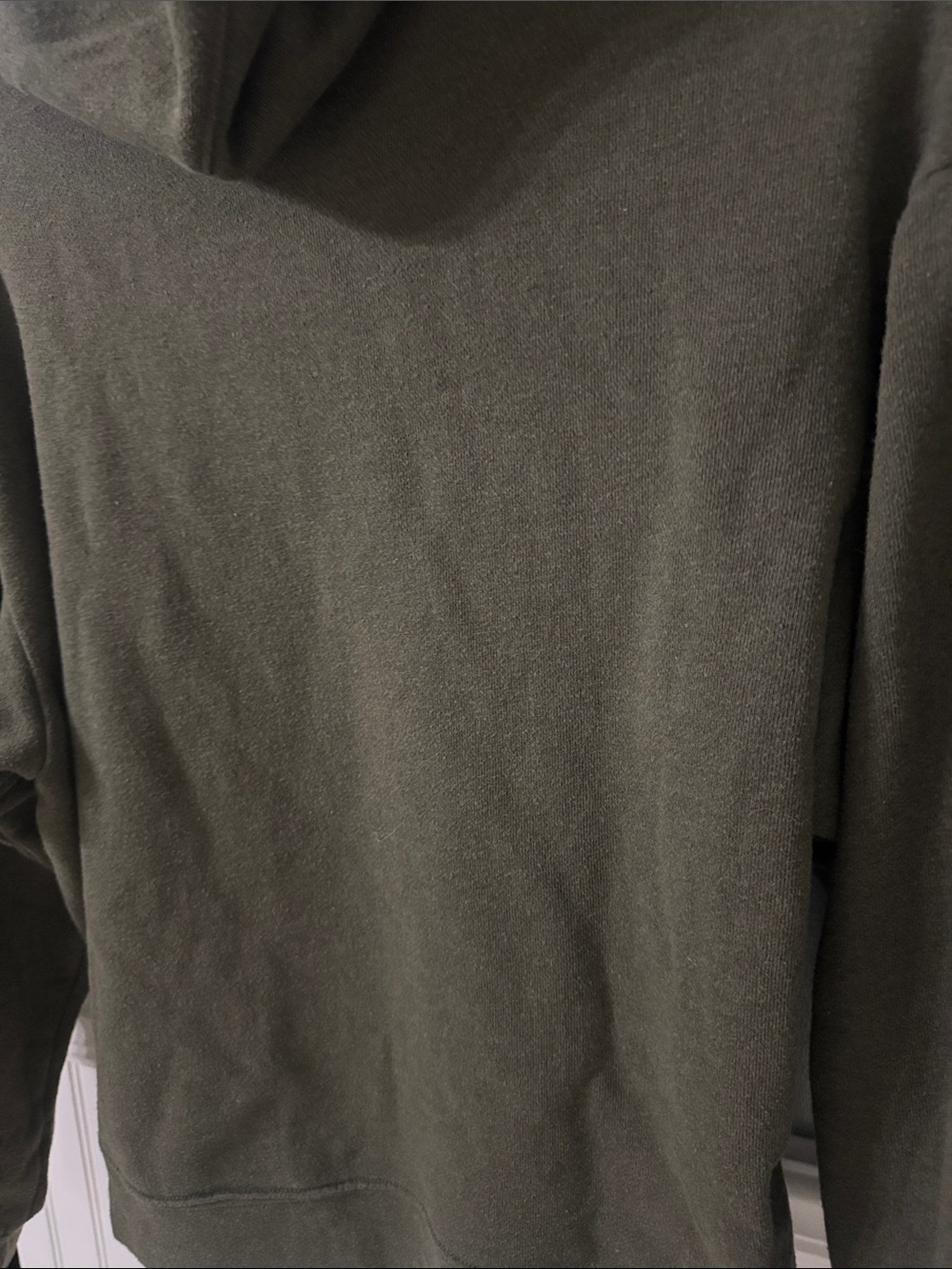 Madewell Relaxed Hooded Pullover in Olive Medium - Picture 6 of 8